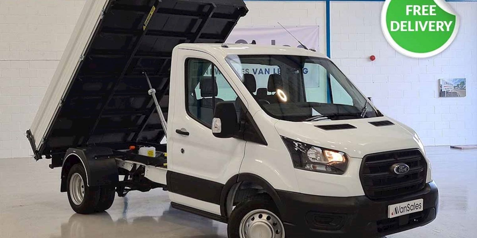 Citroen E-Relay Tipper vs Ford E-Transit Tipper