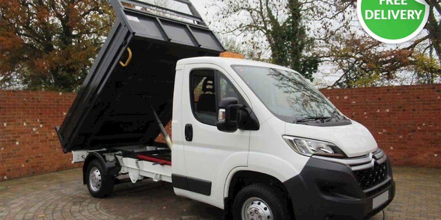 Citroen E-Relay Tipper vs Man eTGE Tipper