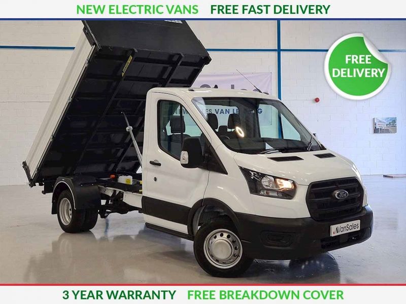 Ford E-Transit Tipper vs MAN eTGE Tipper