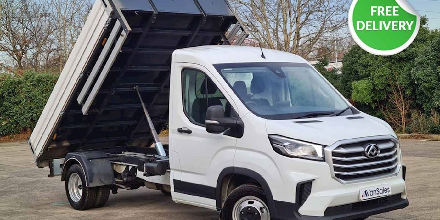 MAN eTGE Tipper and Maxus E Deliver 9 Tipper