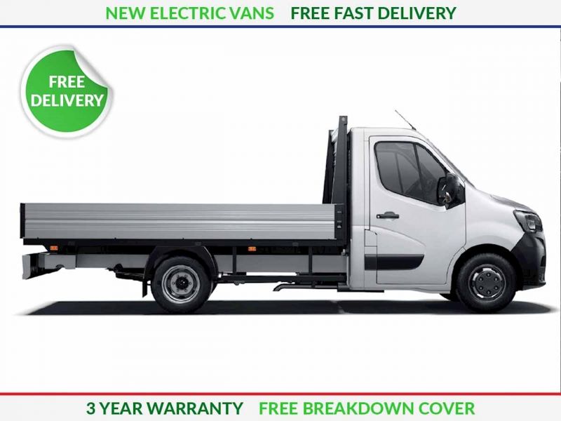 Mercedes-Benz eSprinter Dropside vs Renault Master Z.E. Dropside