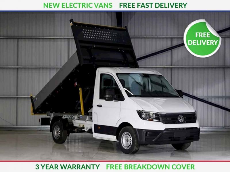 Vauxhall Movano-e Tipper vs Volkswagen E-Crafter Tipper